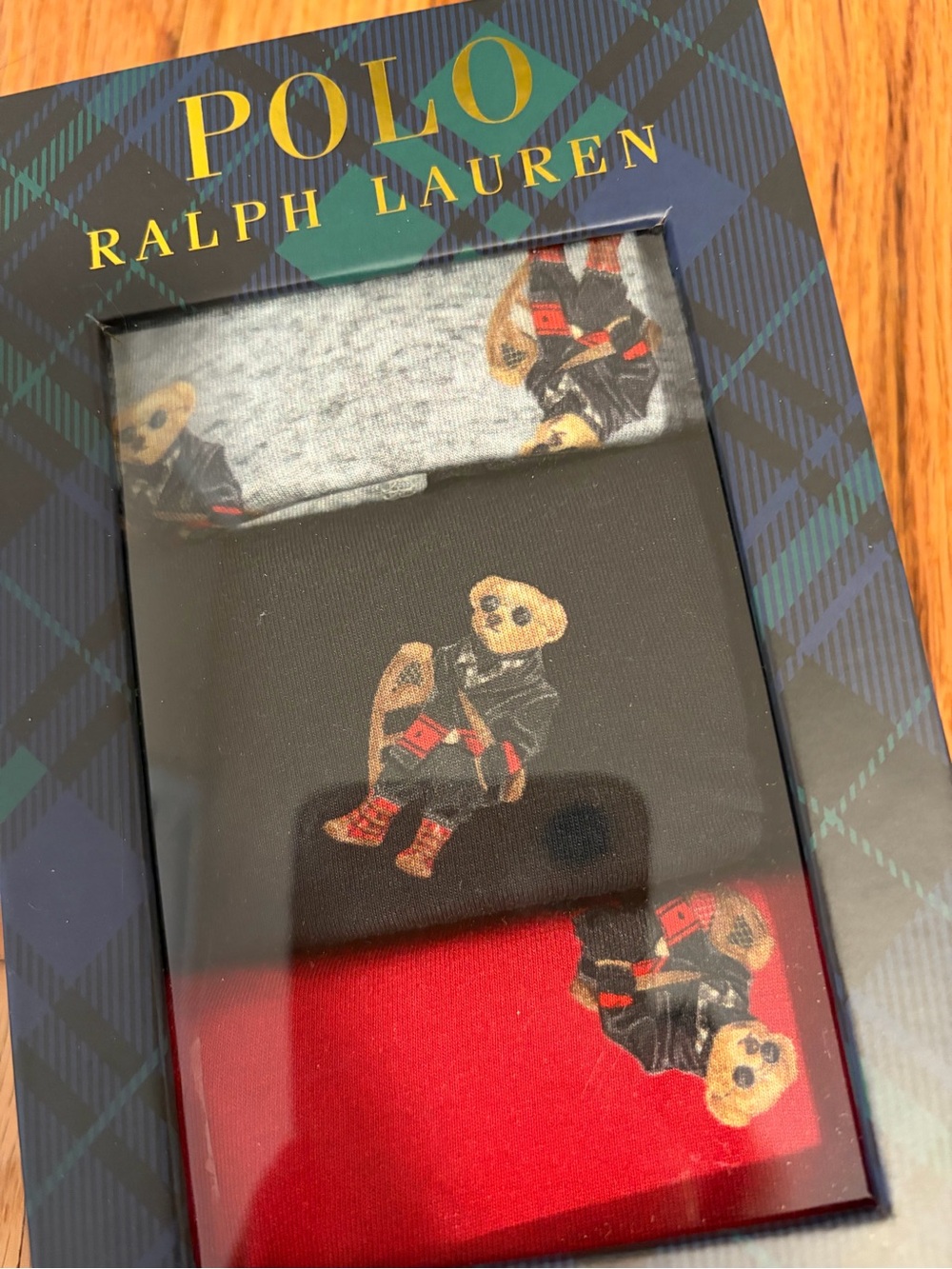POLO RALPH LAUREN Polo Bear Men’s 3 Pack Boxer Briefs Size M - Picture 2 of 4